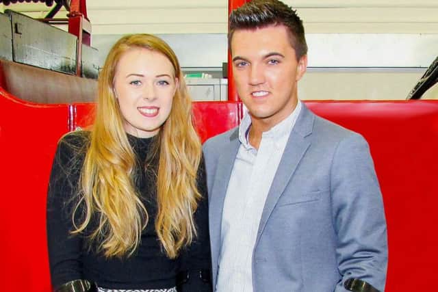 Leah Washington and Joe Pugh, who were injured in the Smiler rollercoaster crash at Alton Towers