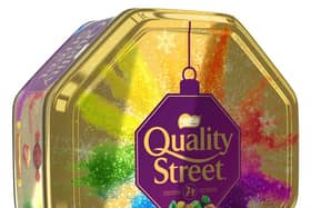 Tesco is selling an exclusive gold version of the Quality Street Christmas Tub - for a limited time only 