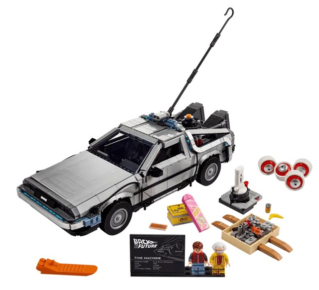 <p>LEGO Back to the Future DeLorean set</p>