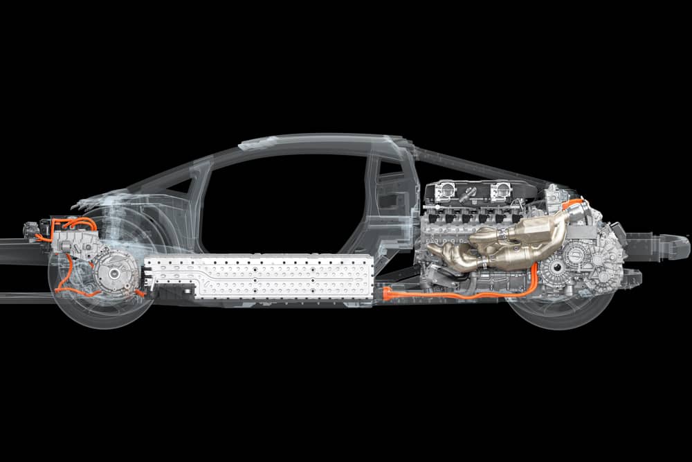 The Lamborghini LB744 is the brand’s first PHEV (Photo: Lamborghini)