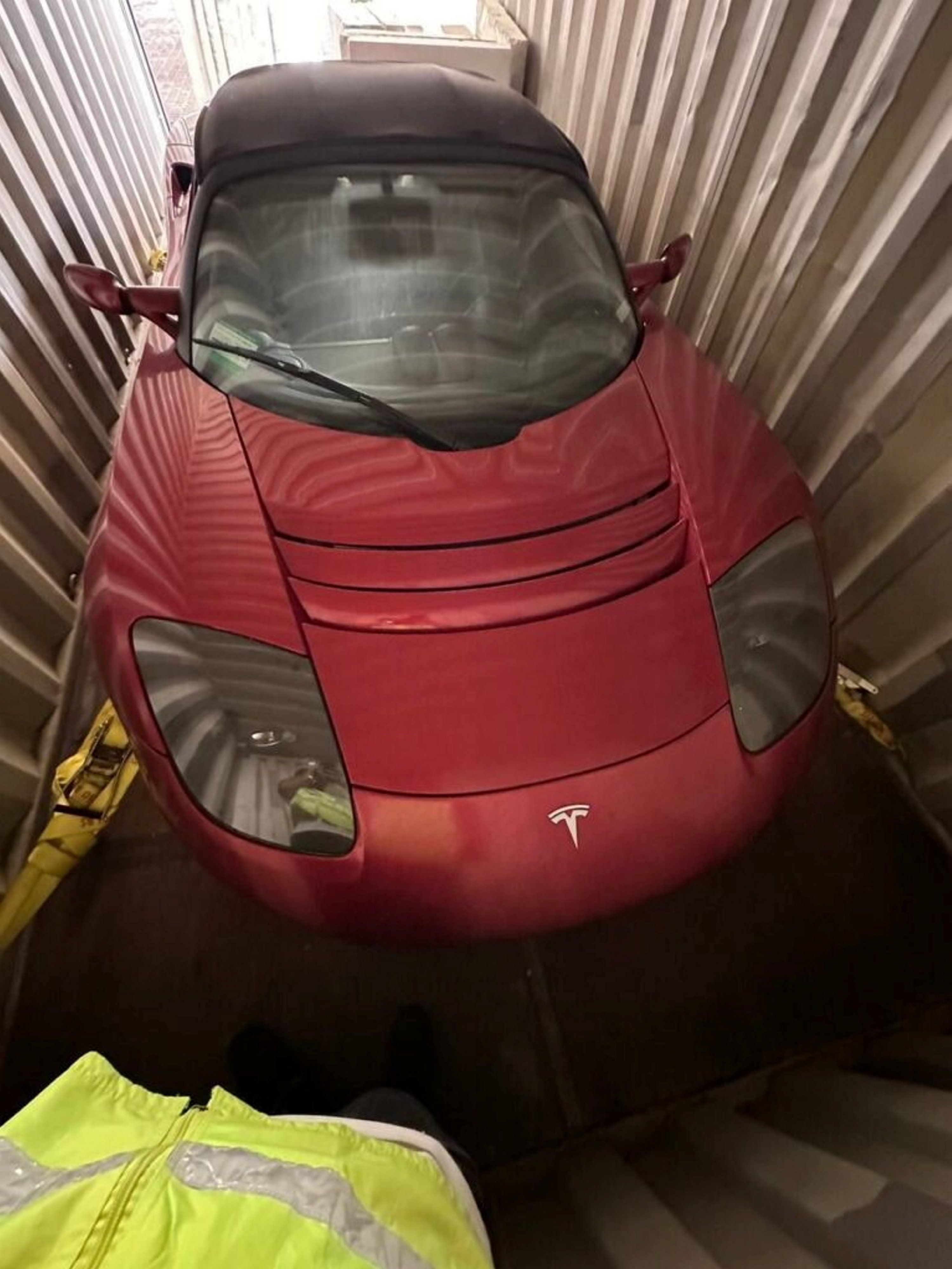 Untouched 2010 Teslas discovered in shipping crate up for sale