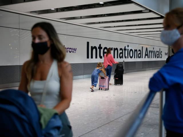Number of ‘red list’ countries for international travel set to be slashed this week (Photo by Hollie Adams/Getty Images)
