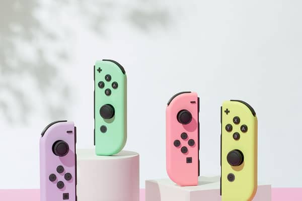 Nintendo have announced the release of new pastel Joy-Con controllers