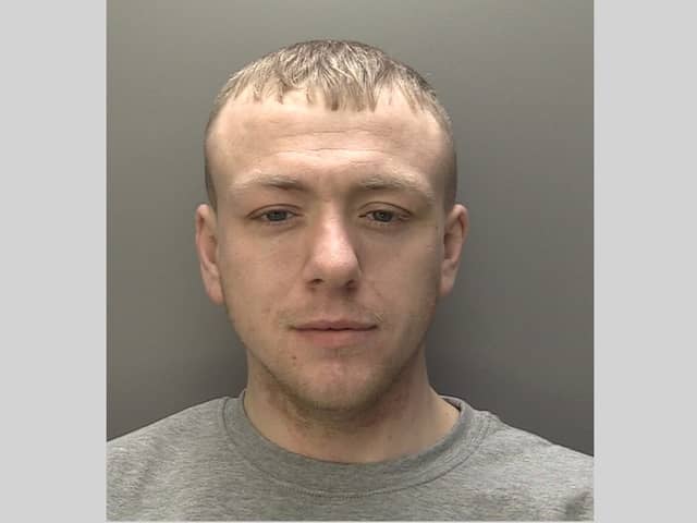 Declan Laws has been jailed for stealing a scooter from a 12-year-old