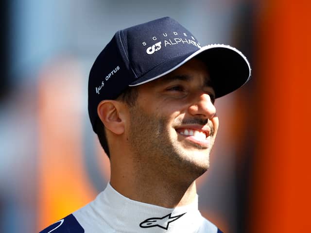 Daniel Ricciardo will make his F1 return this weekend