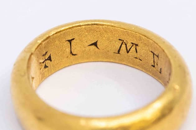 Andy Taylor, 57, dug up the 460-year-old ring on farmland in Rushcliffe, Nottingham, around 27 miles from Sherwood Forest. 