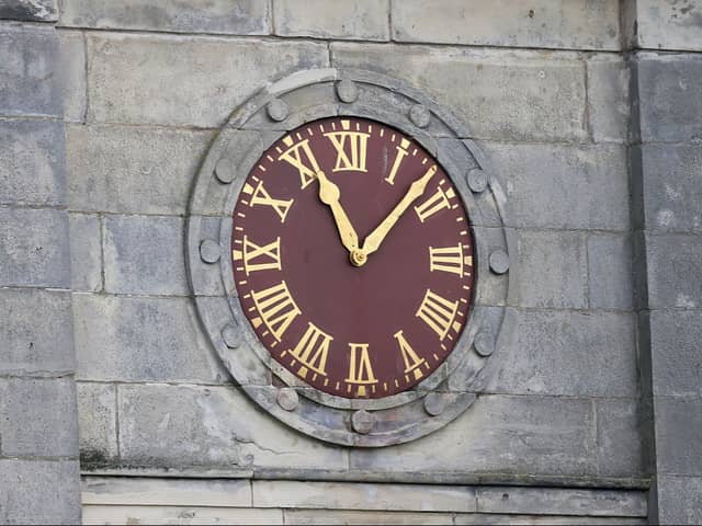 A clock. (Pic credit: Stephen Pond / Getty Images)