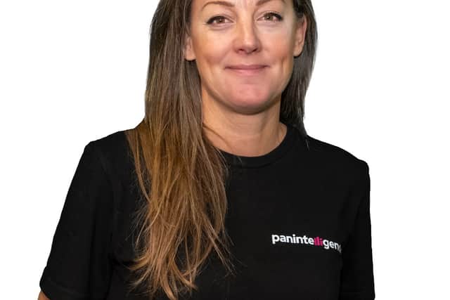 Zandra Moore, co-founder and CEO of Leeds-based software company, panintelligence