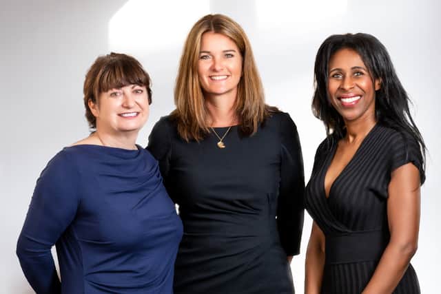 Winston Solicitors Family Team Teresa Davidson, Harriet Reid and Wendy Campbell