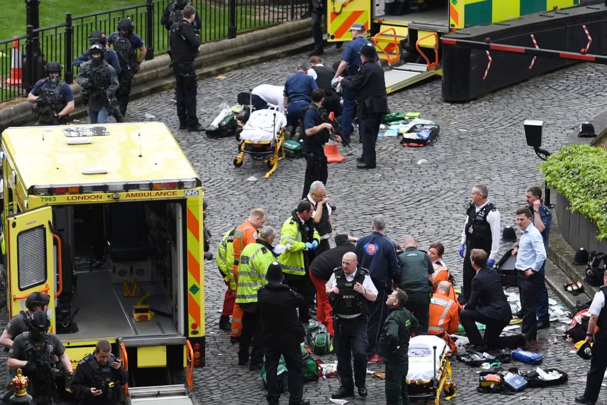 Westminster Bridge terror attack: Police remember victims 7 years on