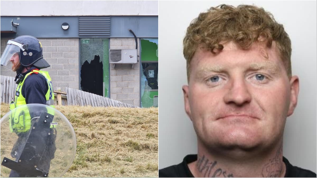 Riot Man Rotherham riot: Man who hid in a loft after violence towards police ...