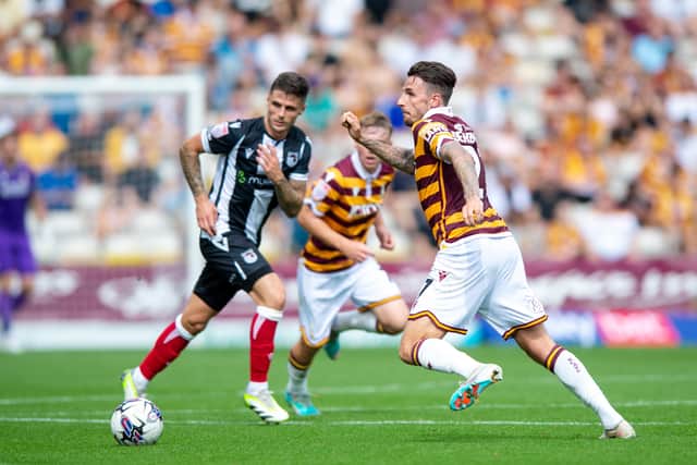 Matt Derbyshire was released by Bradford City at the end of the 2023/24 season.