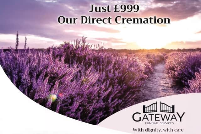 Gateway Funeral Services direct cremations from just £999