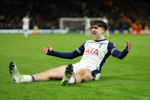 Mikey Moore has been tipped for a bright future at Tottenham Hotspur.