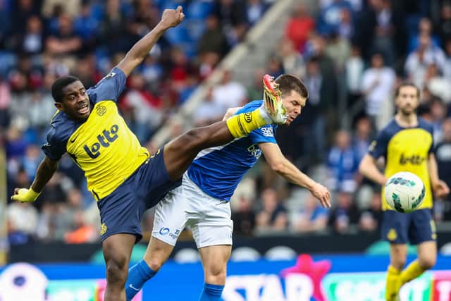 Noah Sadiki helped Union SG win the Belgian Pro League title last term.