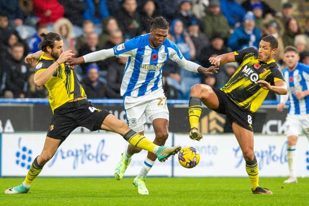 Kyle Hudlin left Huddersfield Town last month after 10 senior outings. 