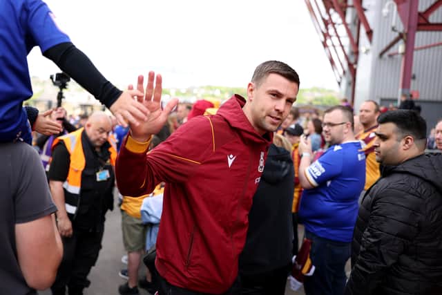 Paul Huntington helped Bradford City seal promotion from League Two last season.