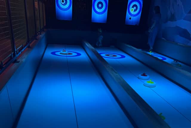 Ice free curling at King Pins