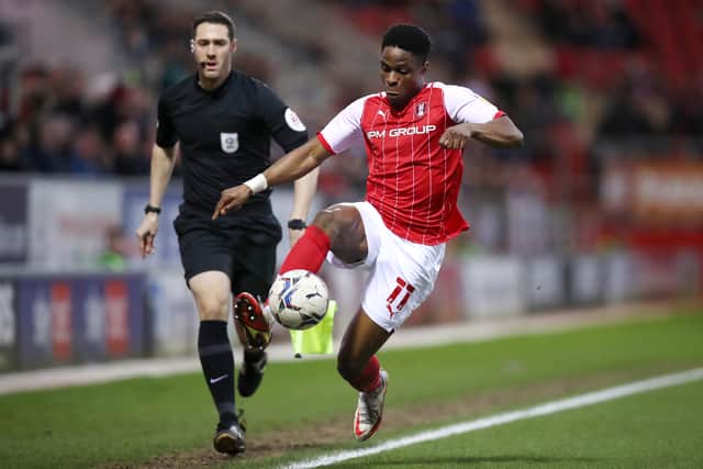 Chiedozie Ogbene represented Rotherham United between 2019 and 2023.