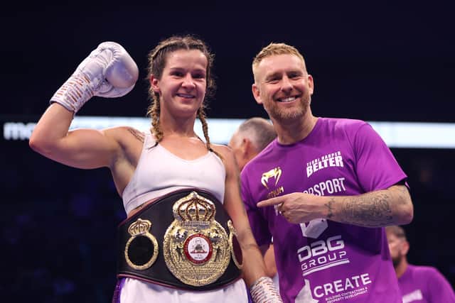 Terri Harper is among the boxers to have been trained by Stefy Bull.