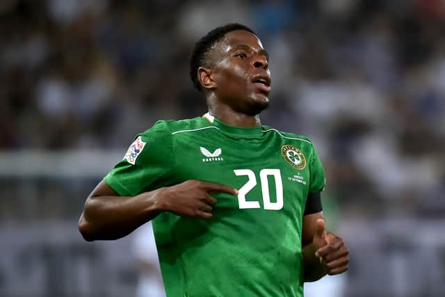 Sheffield United's new loanee winger Chiedozie Ogbene is on international duty with the Republic of Ireland.