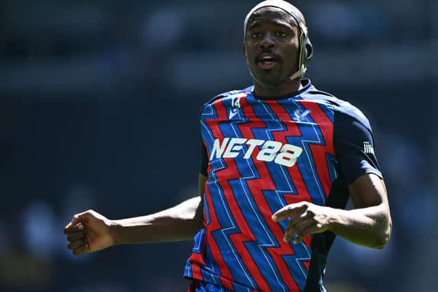 Jean-Philippe Mateta helped Crystal Palace win the FA Cup last season.