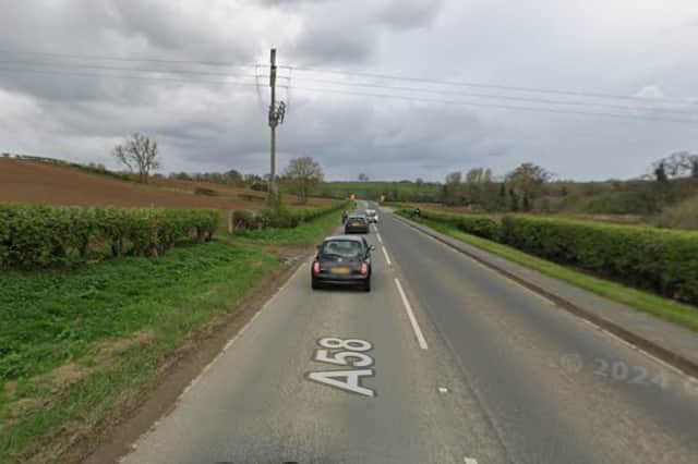 Man in his 60s dead after Aston Martin DBX SUV crashed into tree on A58 ...