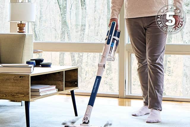 The vacuum is aimed at pet owners - with three layers of tech