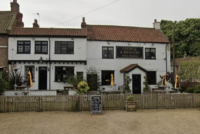 The George and Dragon pub in Melmerby