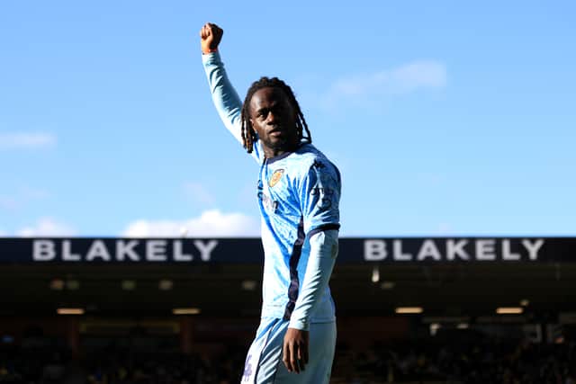 Darko Gyabi has made 14 appearances in the Championship this season, starting on three occasions.