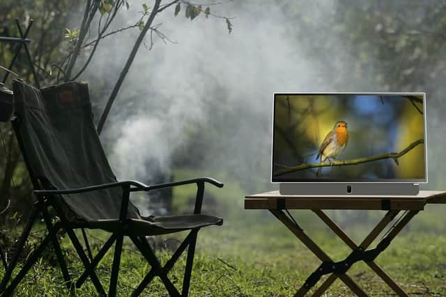 A camping trip can take on a whole new dimension
