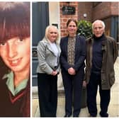 Teenager sister Sarah and Victoria Hicks (left) were killed in the Hillsborough Disaster, and their death records still erroneously state they died quickly in 30 seconds, when evidence shows they suffered much longer. Their parents, Jenni and Trevor Hicks, today (February 26) met with South Yorkshire Police CC Laura Poultney, who personally promised to see the record corrected.