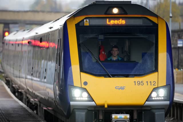 Trains and passengers arrive and depart on Great Northern trains at Bradford Interchange station. From April 1, Off-Peak and Anytime train tickets can only be refunded up to the day before travel (Photo: Christopher Furlong/Getty Images)