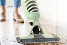 This clever cordless vacuum has a genius spray-mop system built in