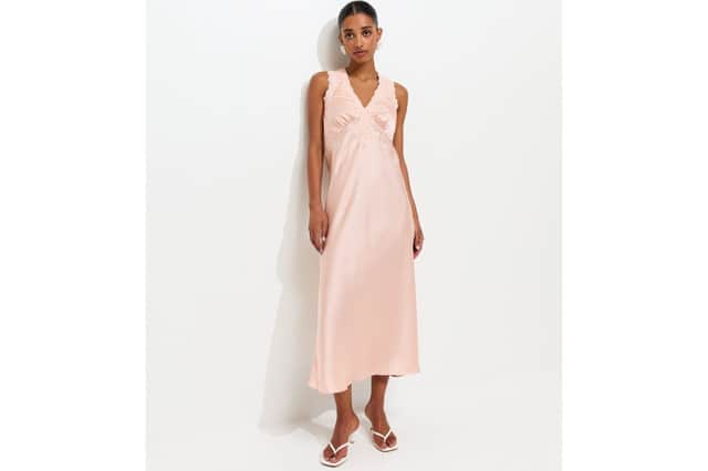 Light pink lace midi dress £28.49 (was £37.99)