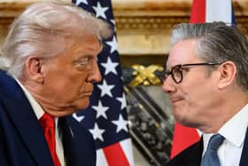 Donald Trump and Keir Starmer