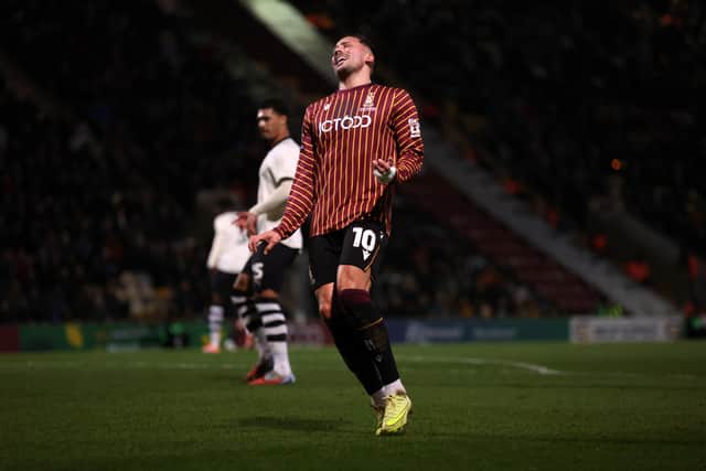Antoni Sarcevic has been frustrated - and Bradford City boss Graham Alexander is fine with it.
