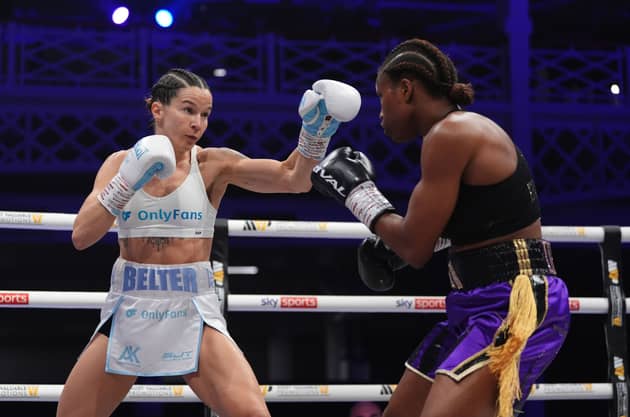 Caroline Dubois inflicted a third professional defeat on Terri Harper. 