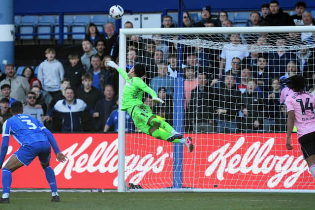 Sheffield Wednesday goalkeeper Pierce Charles pulled off some stunning saves against Leicester City. 