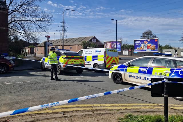 Police were called to Greasbro Road in the Tinsley area at 10.55pm on April 5 following reports of a firearms discharge. Armed officers attended the scene and found a man in his 30s with serious injuries.
