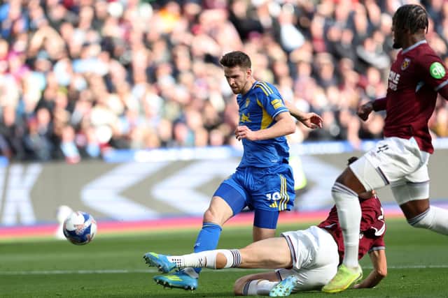 Anton Stach was forced off with an injury in Leeds United's FA Cup win over West Ham United.