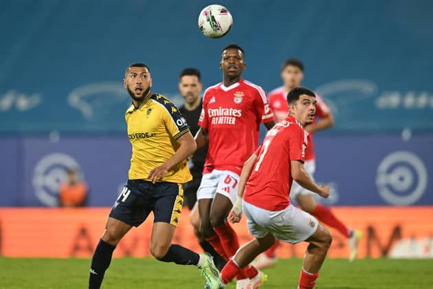 Estoril's Yanis Begraoui is reportedly of interest to Leeds United. 