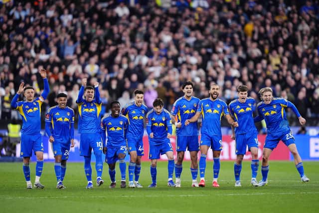 Leeds United booked their spot at Wembley by defeating West Ham United.