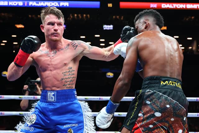 Dalton Smith defeated Subriel Matias at the Barclays Center in New York in January.
