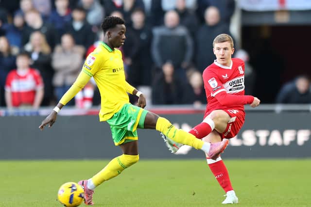 Middlesbrough's Matt Targett has made 38 appearances in the Championship this season, scoring four goals.