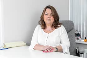 Mum-of-four, Diane Bryan convicted of a driving offence says she only ploughed into oncoming traffic when her driver assist technology "took over" the wheel. Credit: Lee McLean/SWNS