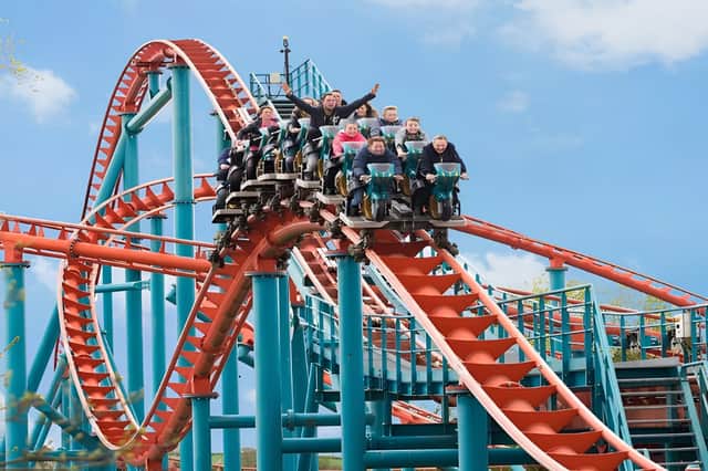 Flamingo Land’s major rollercoasters are part of a great day out.