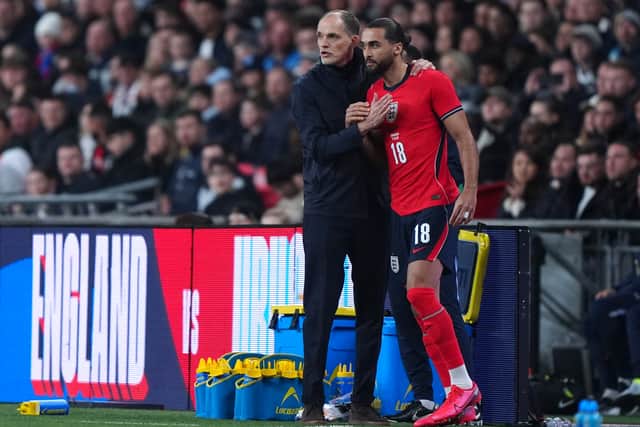 Dominic Calvert-Lewin made his England comeback in March.