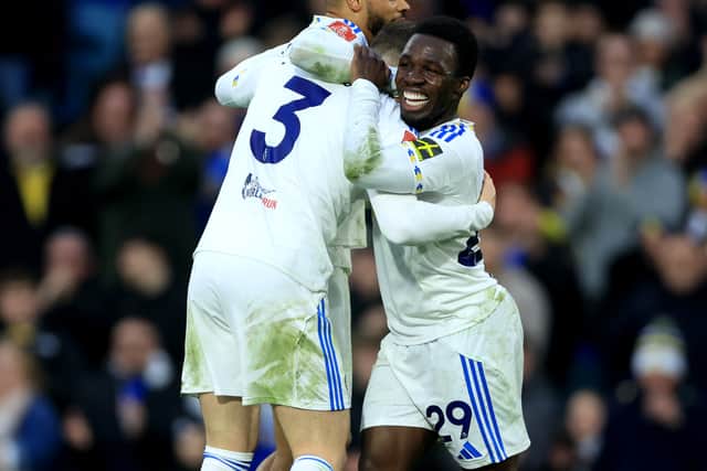 Wilfried Gnonto has found opportunities limited at Leeds United this season.