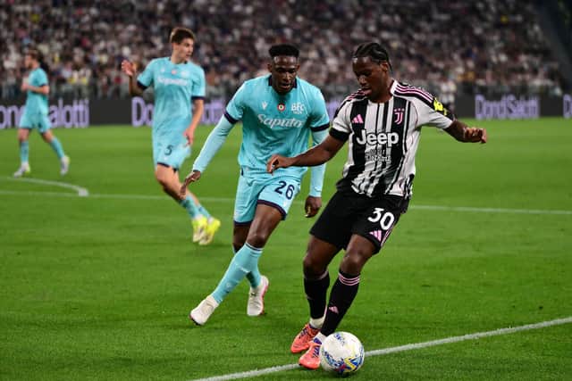 Jonathan David joined Juventus from Lille last year.
